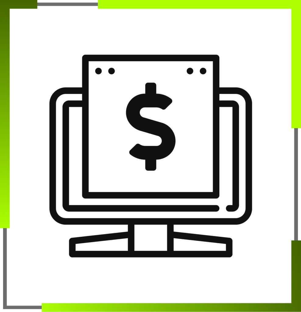 ALGA Digital Electronic Commerce Icon